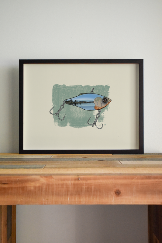 Lipless Crankbait Poster