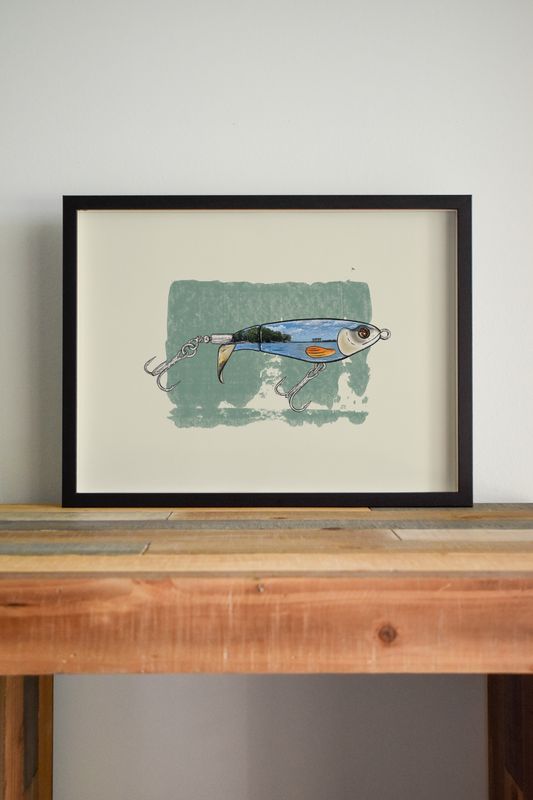 Topwater Plopper Poster