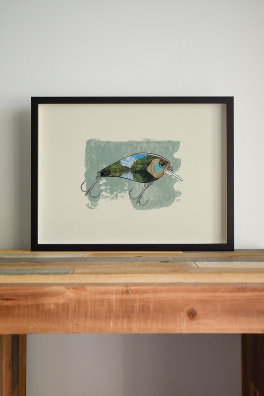 Squarebill Crankbait Poster