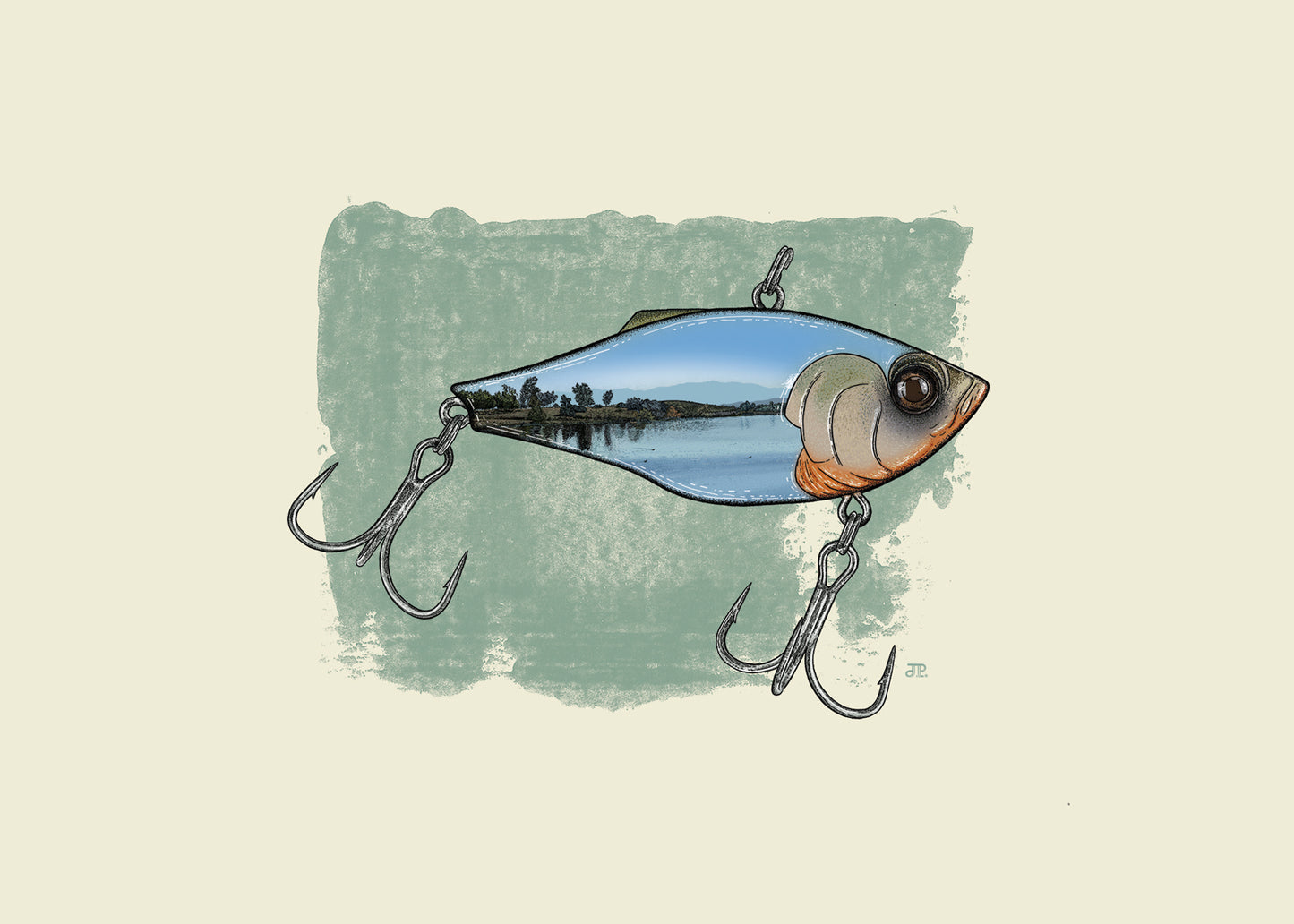 Lipless Crankbait Poster