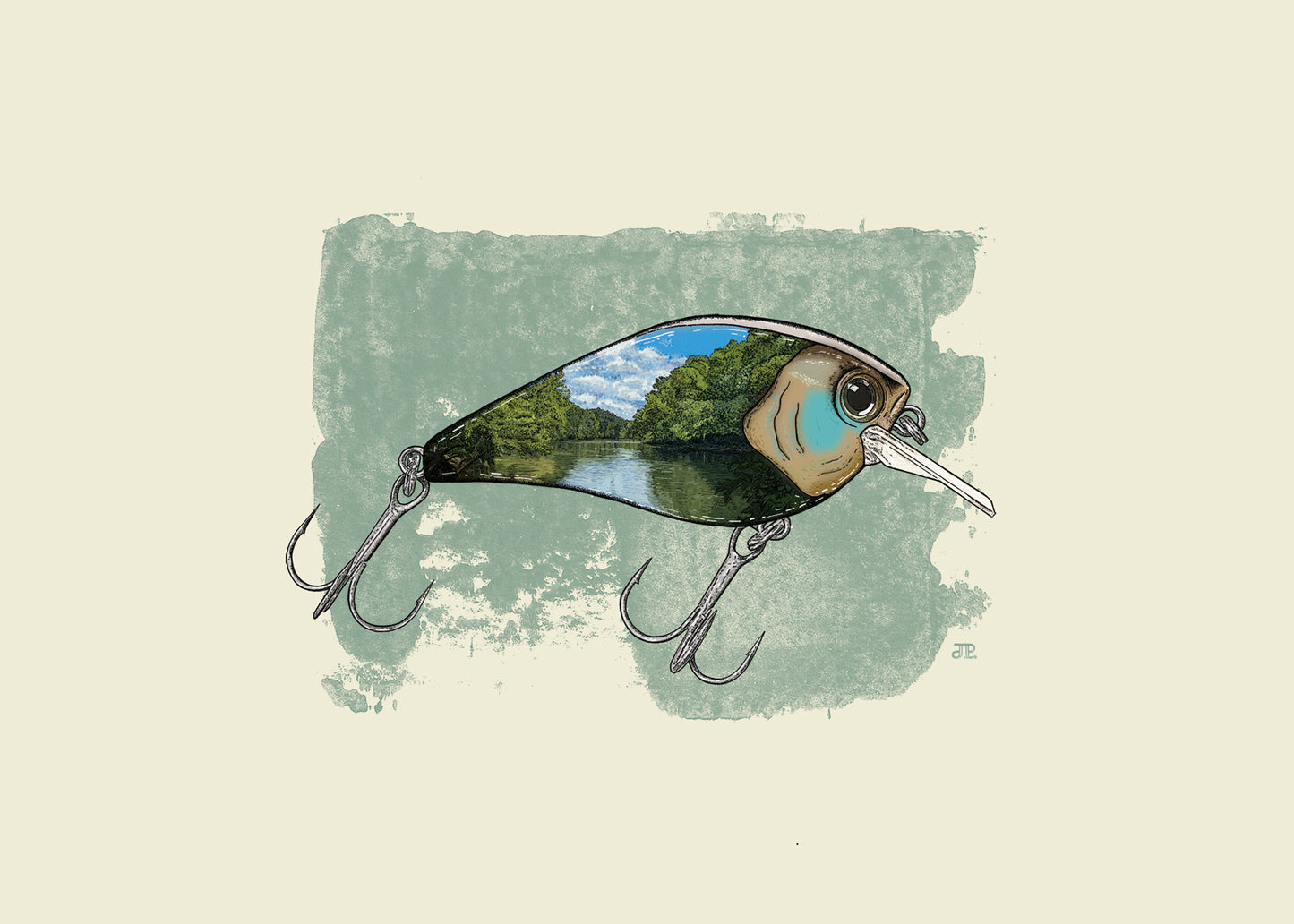 Squarebill Crankbait Poster